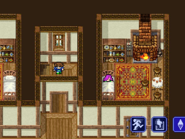 2階で寝ているファリスをお迎え