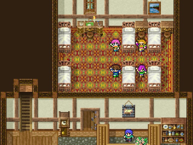 宿屋でダッシュ