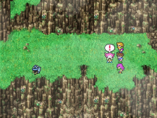 父親の兜に驚くレナ姫