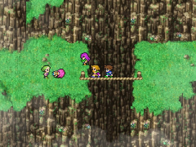 綱渡り人生なガラフとバッツ