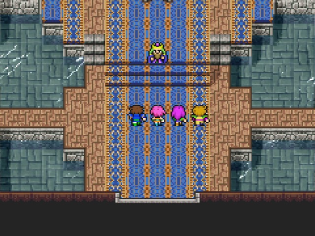 ウォルス王に謁見